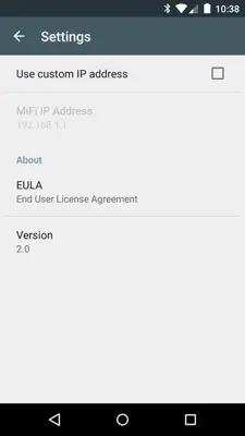 MiFi Status android App screenshot 2